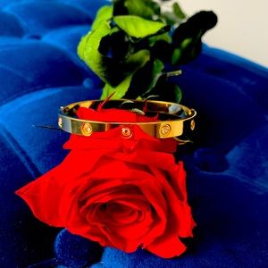 Gold Plated Stainless Steel Bracelet